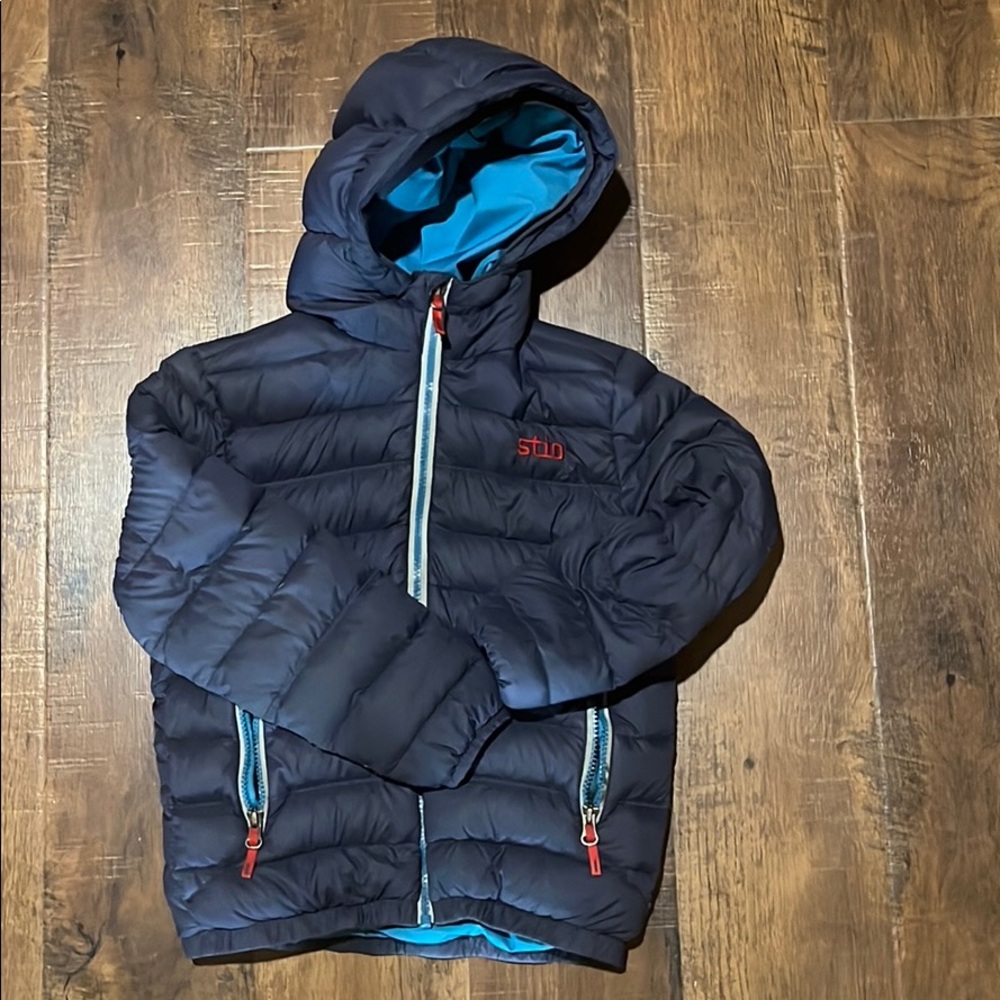 Stio kids hometown down hooded jacket